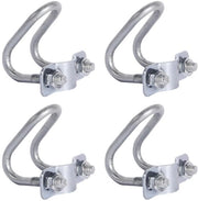 Fissatore U-vormabile per tubi - 4 pezzi - Fissatore metallico robusto