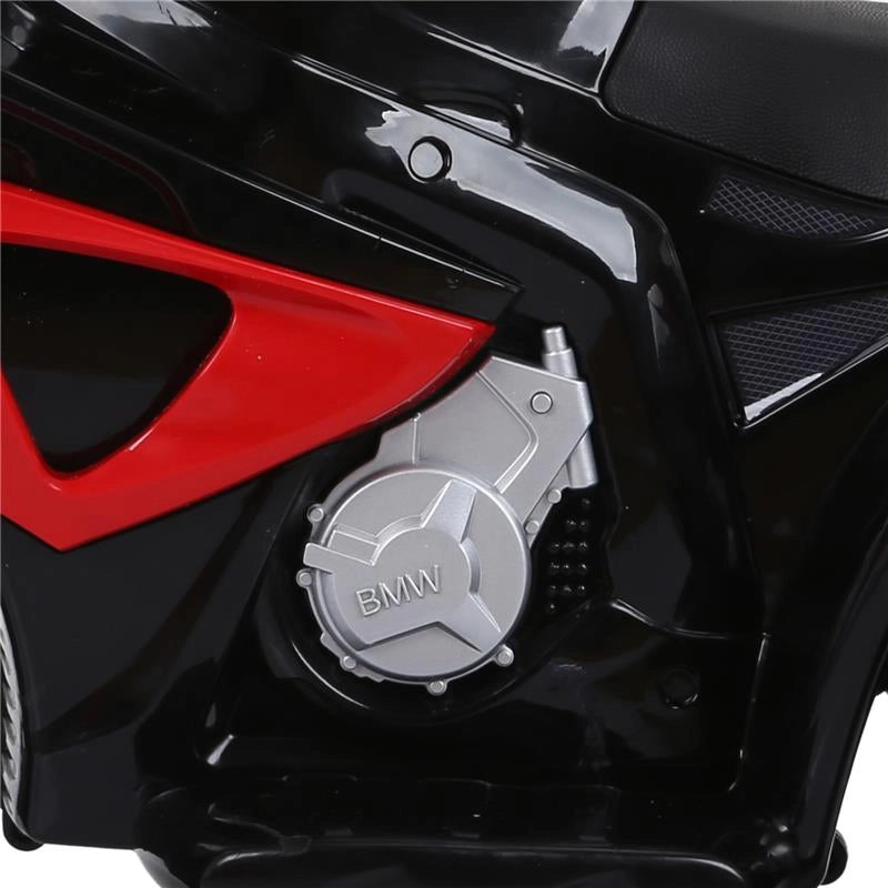 MOTO ELETTRICA PER BAMBINI BMW A BATTERIA 6 V BIANCO E ROSSO