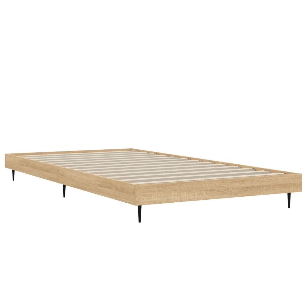Giroletto senza Materasso Rovere Sonoma 90x200 cm in Truciolato 832272