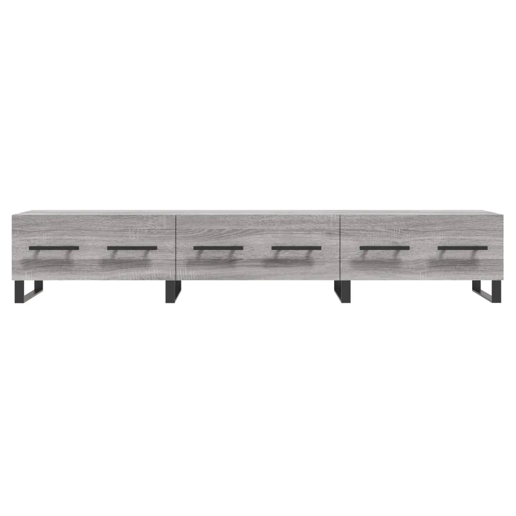 Mobile Porta TV-Mobile per TV-Credenza TV Grigio Sonoma 150x36x30 cm in Legno Multistrato 749453