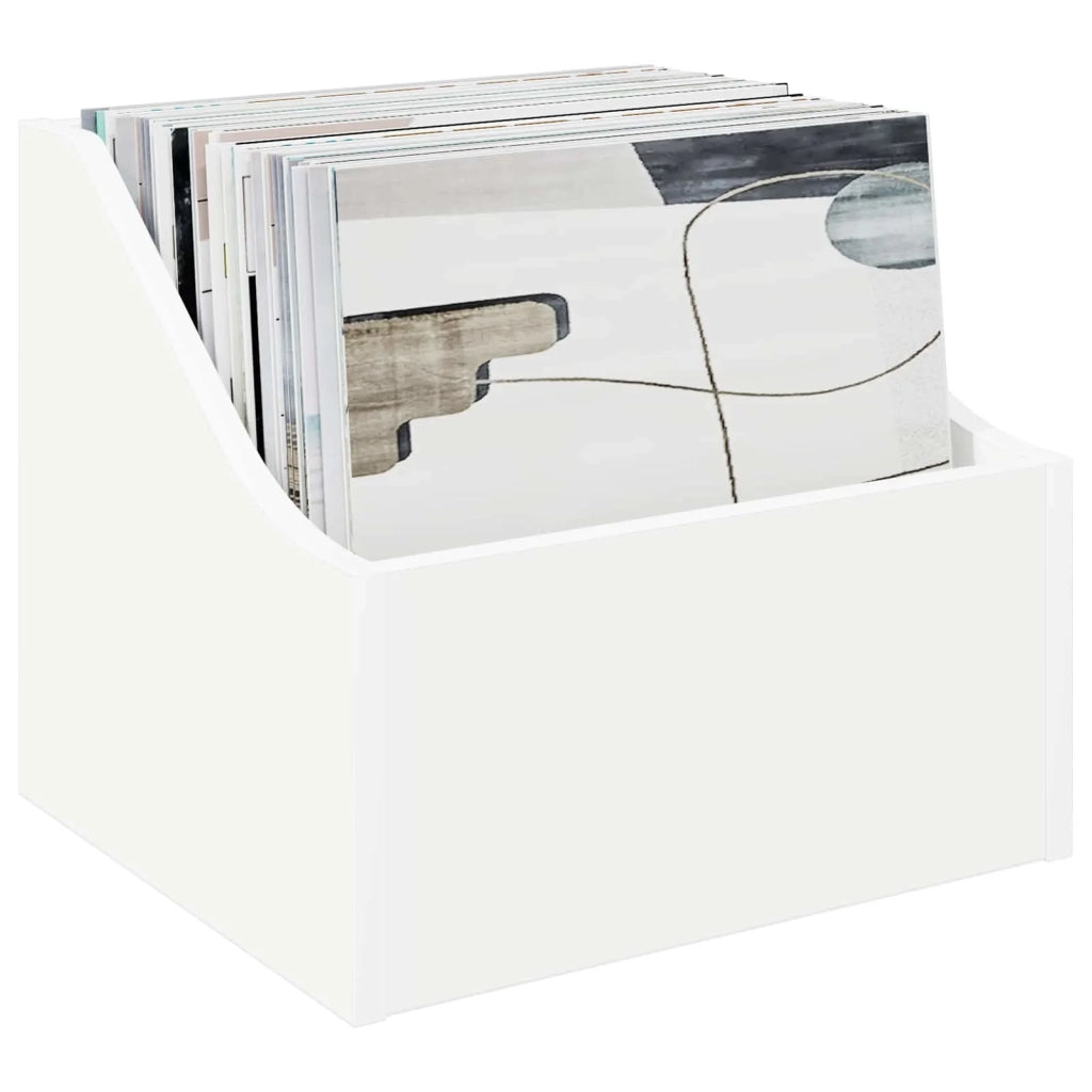 Scatola per dischi LP Bianco 37 x 33 x 32 cm 8012762