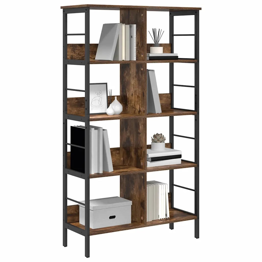 Libreria Rovere fumé 82 x 32 x 144,5 cm Legno multistrato