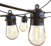 Fili di luce per esterni IP65 impermeabili a acqua catena di luce espandibile con 30+2 palline LED S14 - Bianco caldo