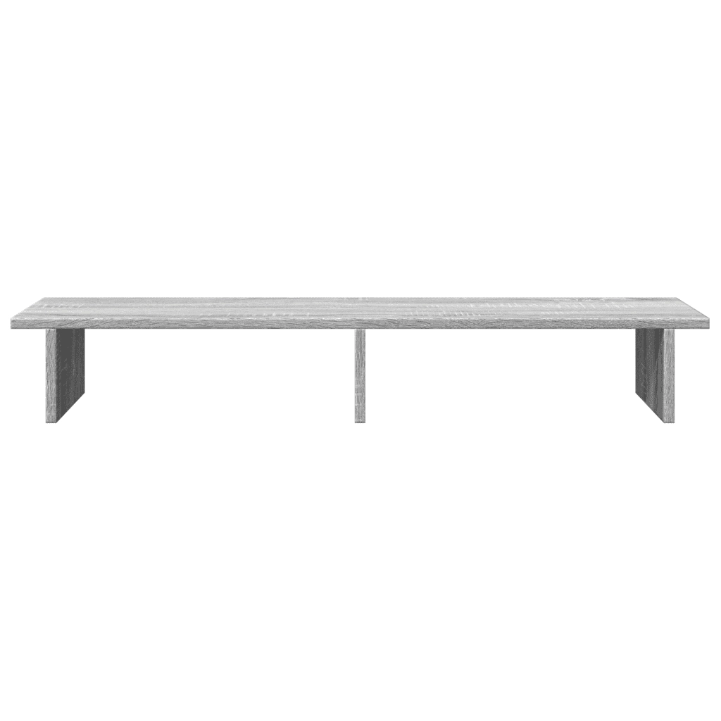 Supporto per Monitor Grigio Sonoma 100x27x15 cm in Truciolato