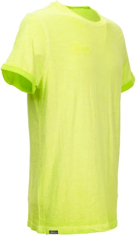 MAGLIA A GIROCOLLO 'FLUO' taglia M - yellow fluo  - UPOWER