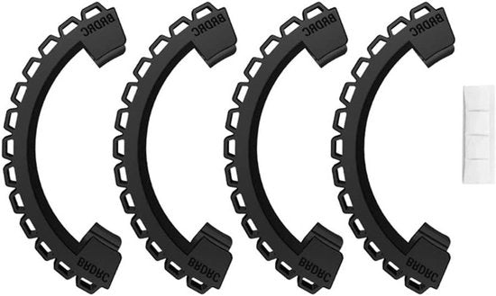 Macchina di Traversamento Accessori di Protezione Paddle Ring Bumper Drone (Nero)