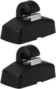 Ombrellone per auto - Adatto a Volkswagen Golf Cabriolet Mk6 - Materiale plastico - Installazione facile - Nero - Dimensioni interne 36,5 x 17 mm - Clip per ombrellone