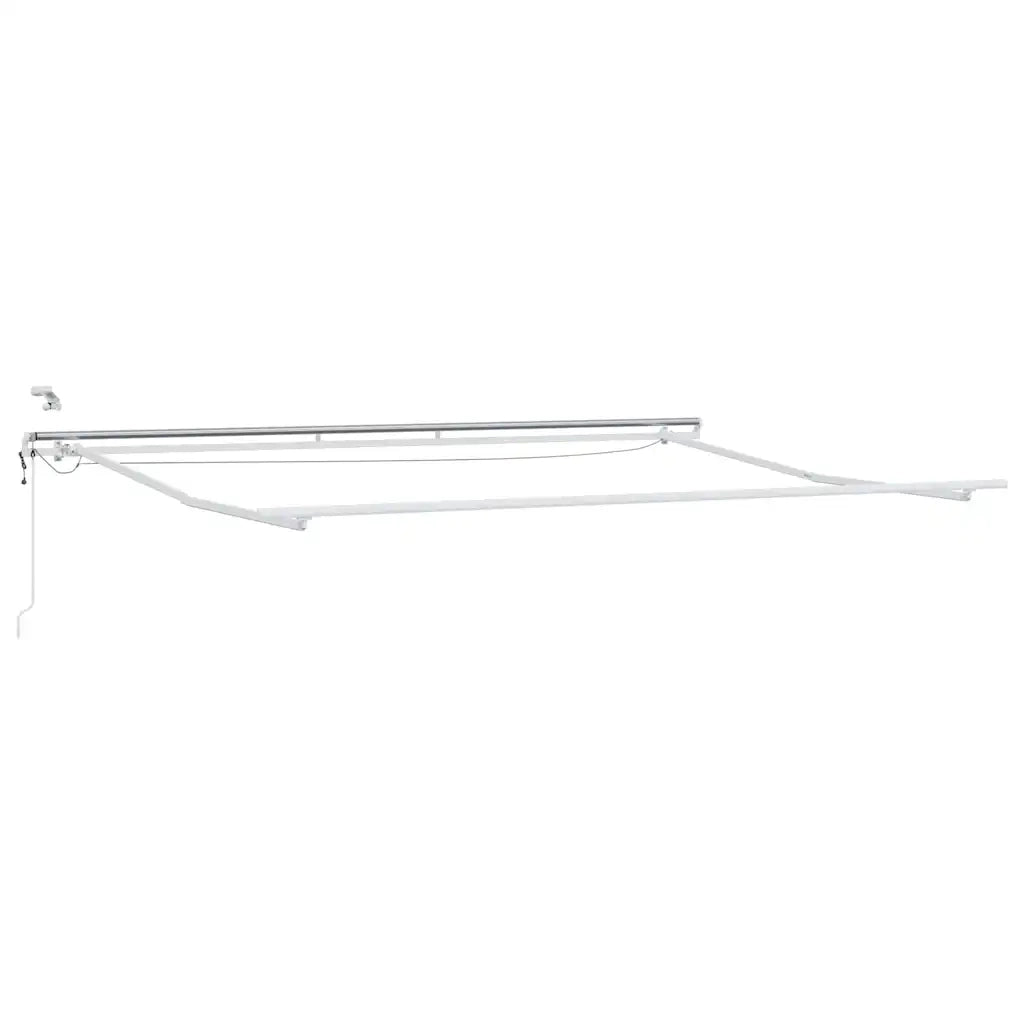 Tenda Retrattile Nero 400 × 350 cm Poliestere e Metallo 3330778