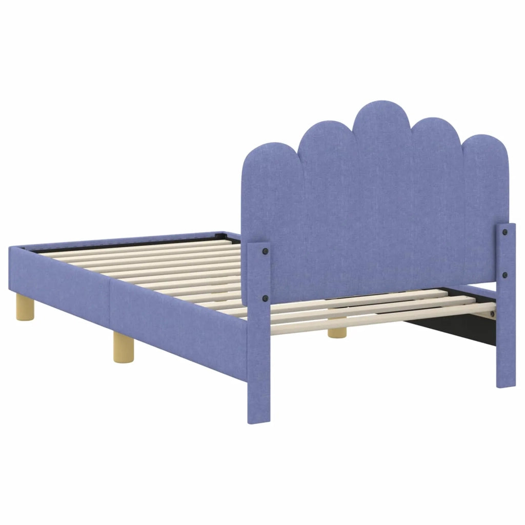 Struttura letto bambini con testata Blu jeans 80 x 160 cm 42011048