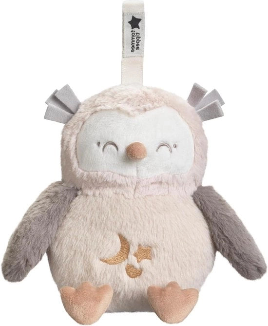 Owl Deluxe Aiuto al Sonno e alla Luce per Bambini e Pre-Scolari con Sensor Cry - 6 Suoni Rilassanti - Lampada da Notte - Ricaricabile tramite USB - Lavabile in Lavatrice