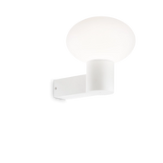 Lampada Da Parete Clio Map1 Bianco Ideal-lux