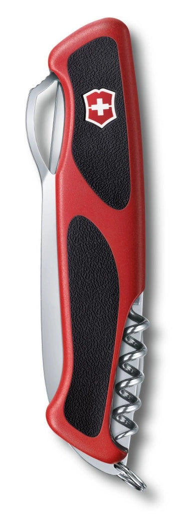 Victorinox 0.9553.MC RangerGrip 61 Coltello Multiuso 11 Funzioni Lama Bloccabile Apertura con Una Mano Materiale Poliammide e Acciaio Inox colore Rosso