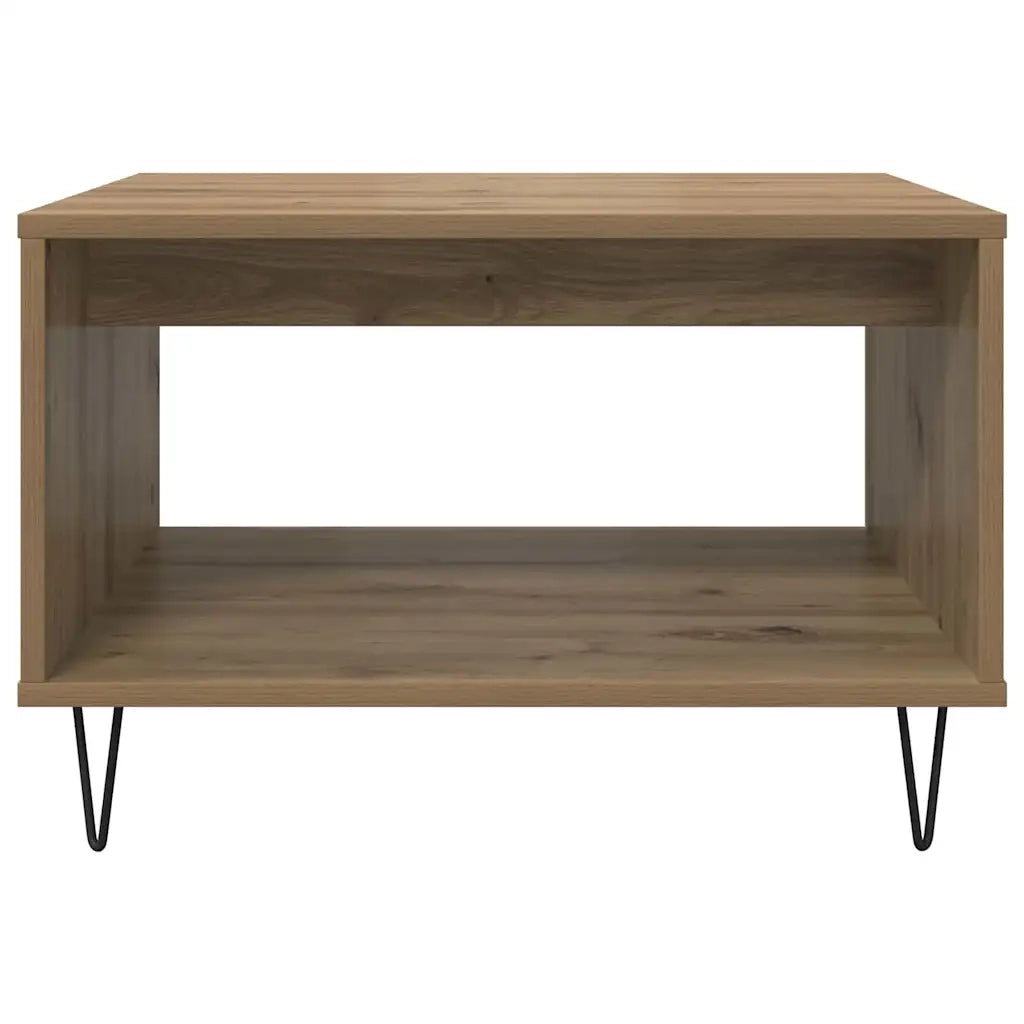 Tavolino da salotto rovere artigianale 60 x 50 x 40 cm 879610