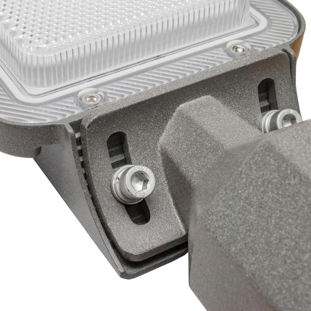 Faro armatura stradale IP65 LED 50W illuminazione pubblica viali parchi inclinabile 90 gradi luce naturale 4000K 230V