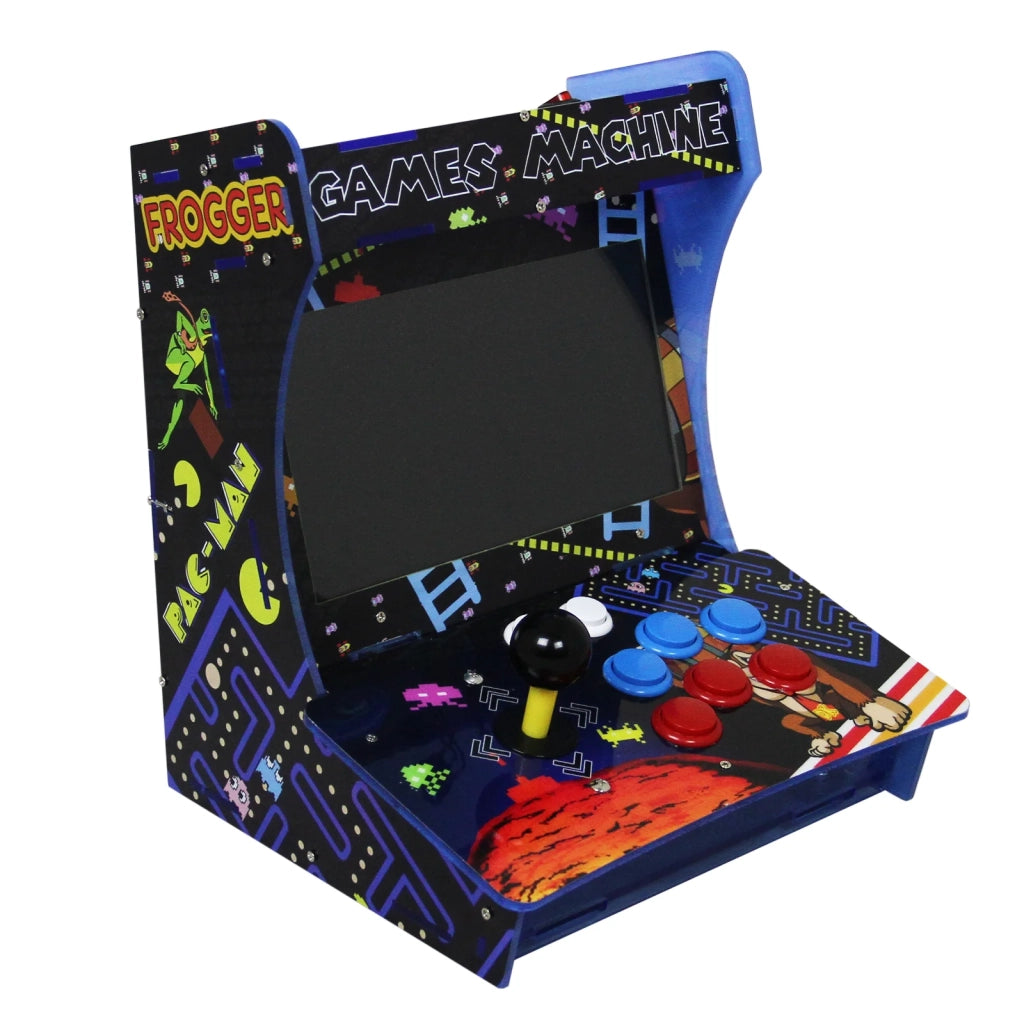 Mini Macchina Arcade con 1299 Giochi Anni 80-90 Vintage da Bar o da Tavolo