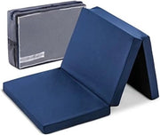 Matrimoniale schiuma per tenda - Matrimoniale materasso per tenda - 60 x 120 cm, 6 cm spesso - Blu