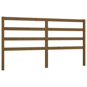 Testiera | Testata per Letto ambra 206x4x100 cm in Legno Massello di Pino