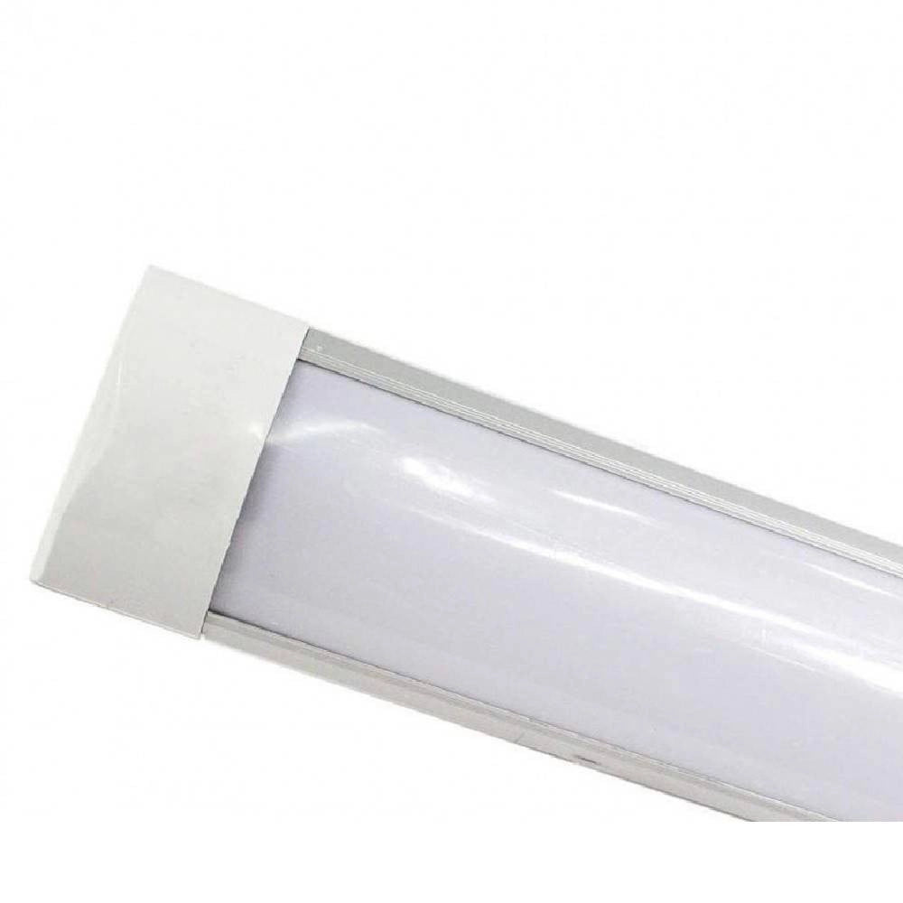 Trade Shop - Plafoniera Led Slim 90 Cm Sottopensile Soffitto Luce Calda Fredda Naturale - -bianco Naturale      -