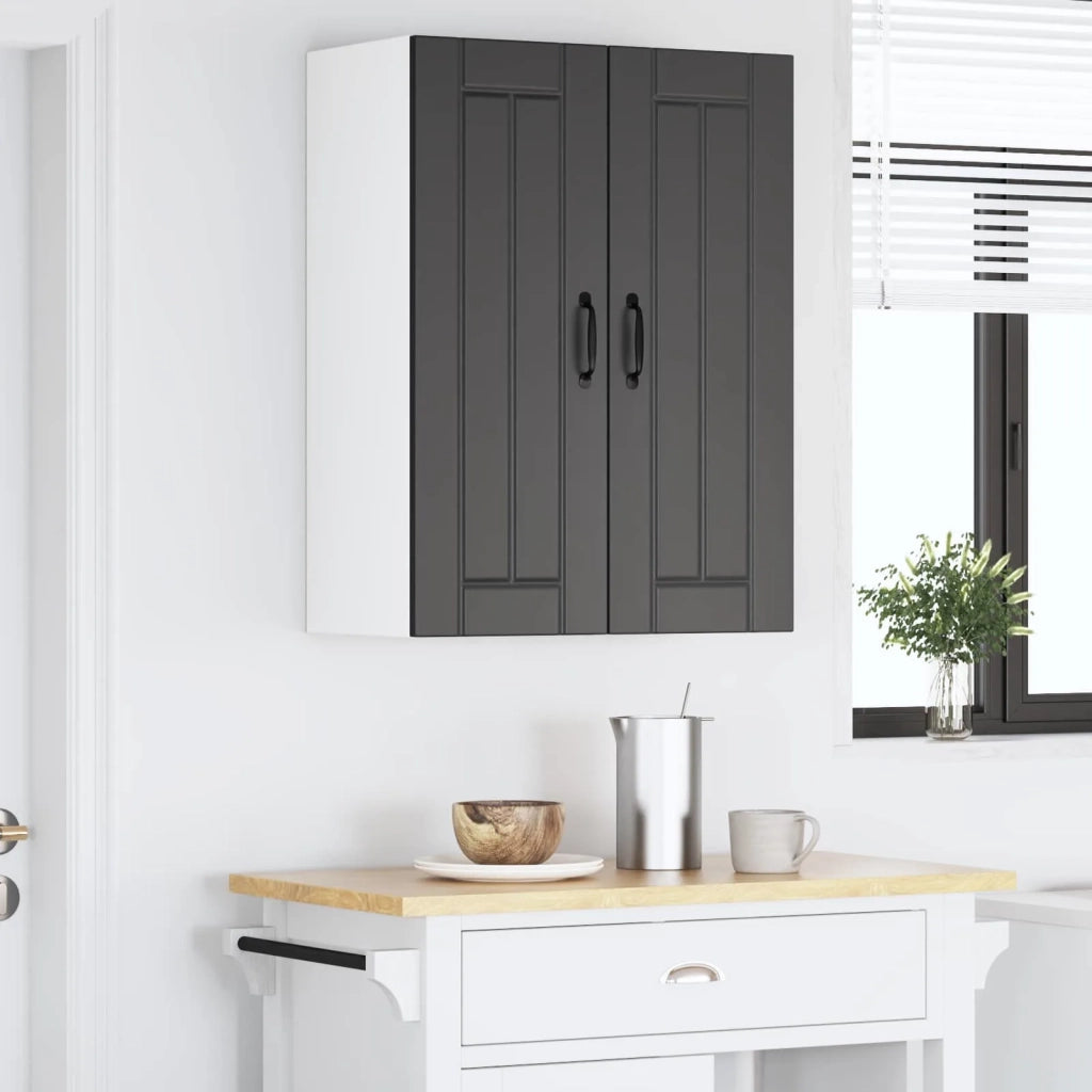 Armadietto a muro LUCCA 2 pcs Nero 30 x 31 x 80 cm