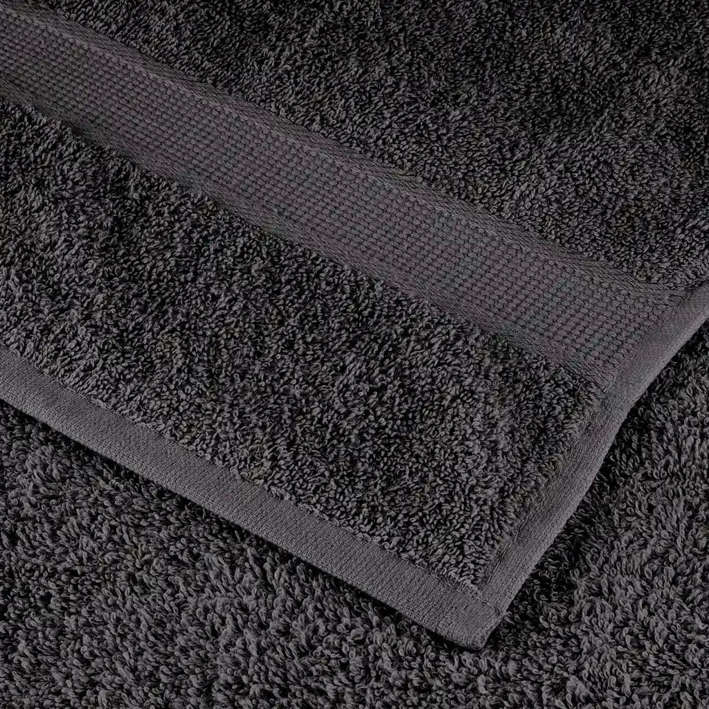 Set ASciugamani SOLUND 8 pz | Teli per bagno Antracite 600 gsm
