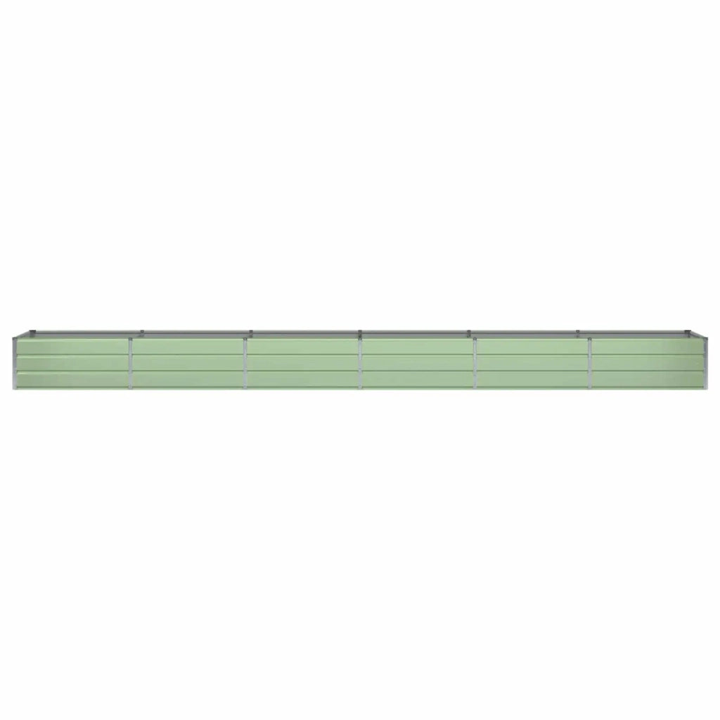 Fioriera | Cassetta per fiori | Vaso Verde 600 x 80 x 45 cm Acciaio