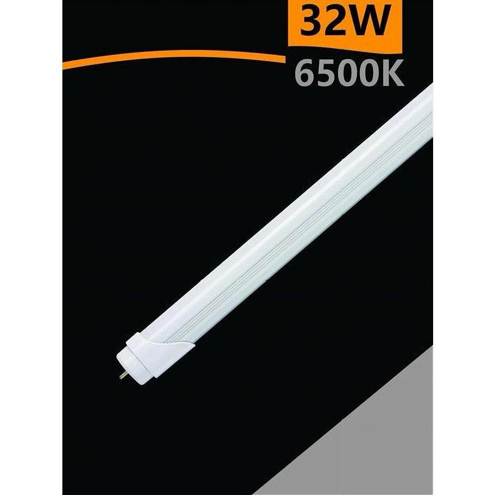 Trade Shop - Tubo Neon Led T8 Opaco 32 Watt Connessione Bilaterale Luce 6500k 4000k T8-32w-o - -bianco Freddo      -