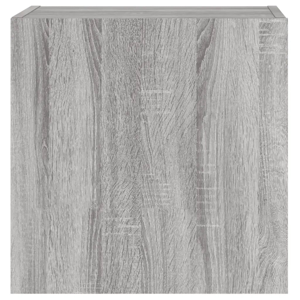 Mobile TV Parete-Credenza per TV sospesa-Console TV  Grigio Sonoma 40,5x30x40 cm Legno Multistrato