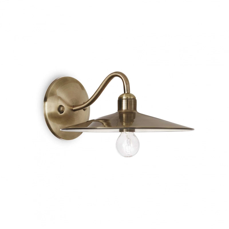 Lampada Da Parete Cantina Ap1 Brunito Ideal-Lux