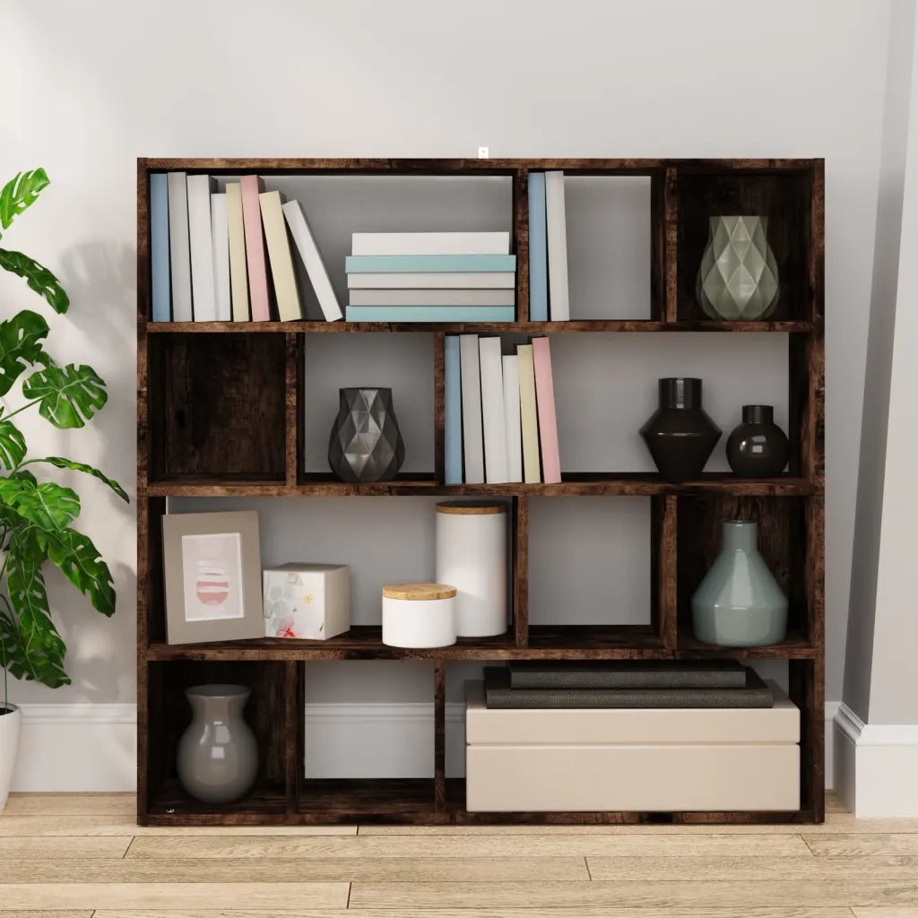 Libreria/Divisorio Rovere Fumo 105x24x102 cm 823250