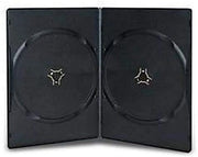 Confezione per DVD doppia - 7mm - Per 2 dischi - Hub di chiusura a brevetto - Ambientalmente compatibile - Rivestimento esterno chiaro per inlay - Confezione per DVD