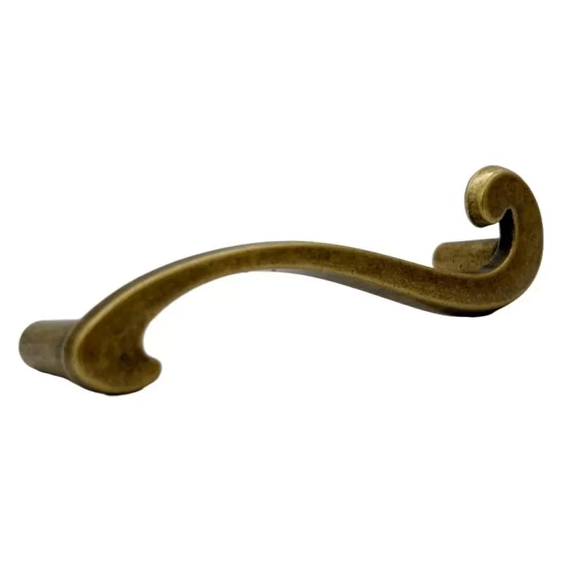 Cassettiera shabby 3 cassetti legno laccato rosso lampone filo oro 118x50x85 - Mobili 2G