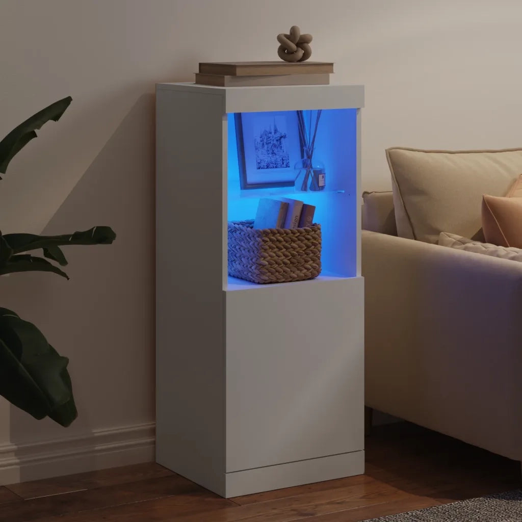 Credenza con Luci LED Bianca 41x37x100 cmcod mxl 86300