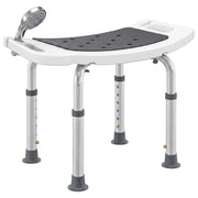 Sgabello da Doccia Regolabile ¨C Zephmum ¨C Grigio Antiscivolo 39-52cm
