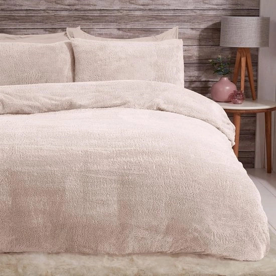 Set di coperta di flanella soffice Teddy, termo e calda