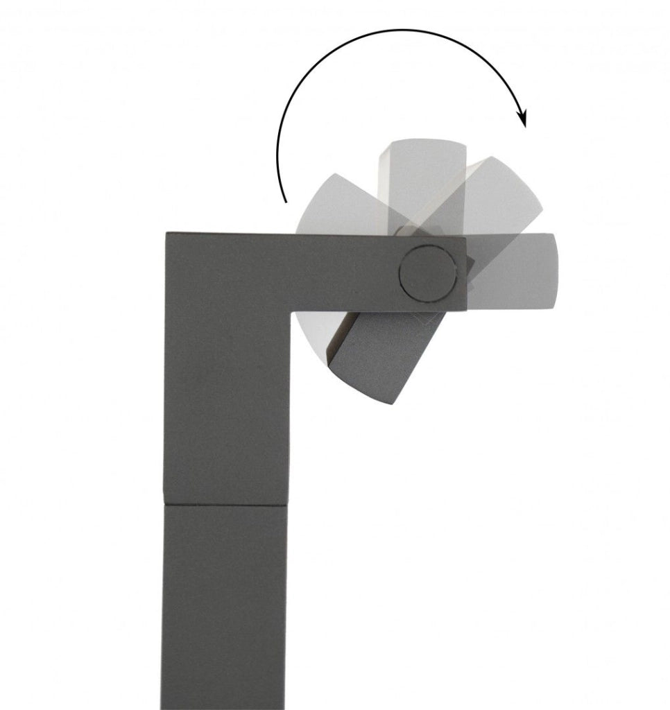 Paletto giardino SU-MA Rota 58cm LED 10W 4000K IP54