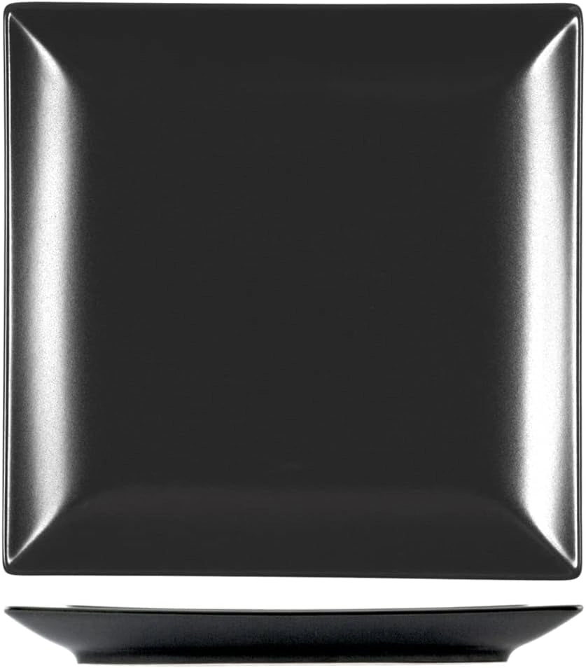 Piatto STW Osaka Nero Pane 16 x 16 cm