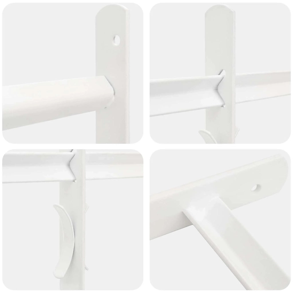 Griglia di Sicurezza per Finestre con 2 Traverse 3 pz 43-74 cm CFW5766936