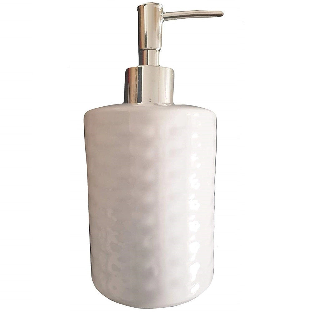 Trade Shop - Portasapone In Ceramica Porta Sapone  10347 Trama 18cm Dispenser Sapone -