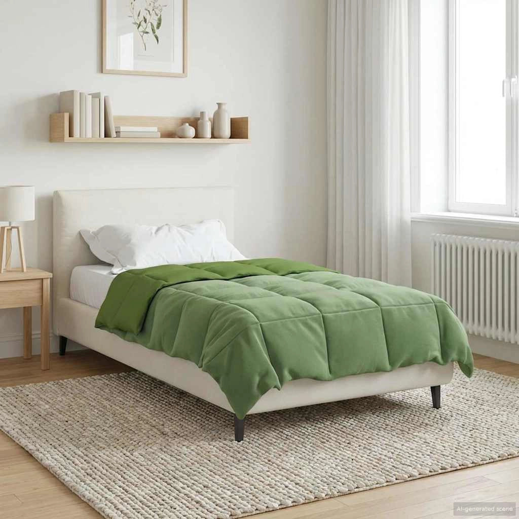 Duvet Invernale 155 x 220 cm Inverno Verde Traspirante 42026128