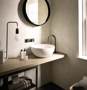 Lavabo da appoggio 06.00 - Happy Hour Slim - Hatria Colori Hatria Sanitari: Cenere Opaco