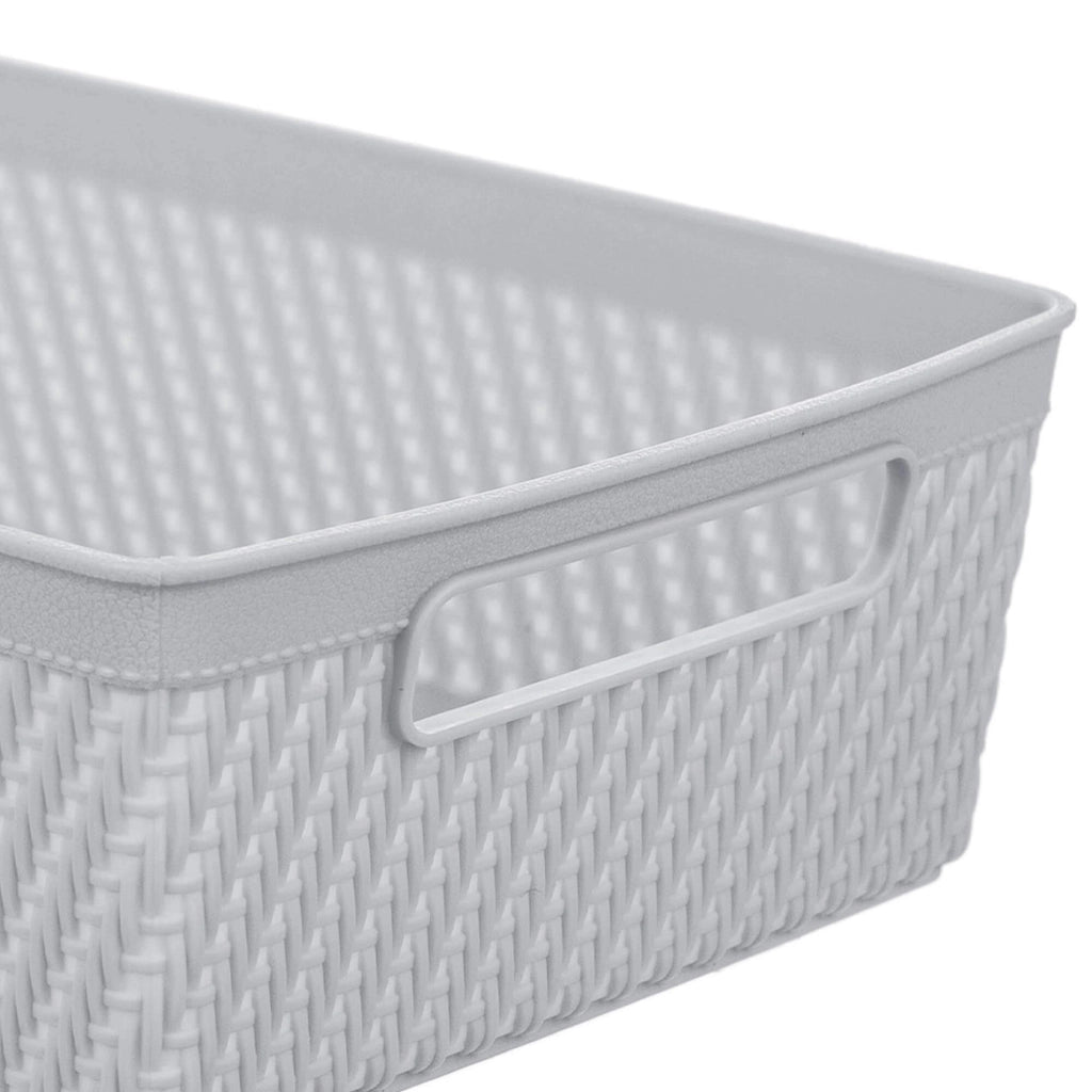 Set di 4 cestini organizer KADAX per riporre oggetti.