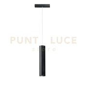 SOSPENSIONE DAVINCI TUBO NERO LED 48V 5W 500LM 3000K 30X16,1X6CM