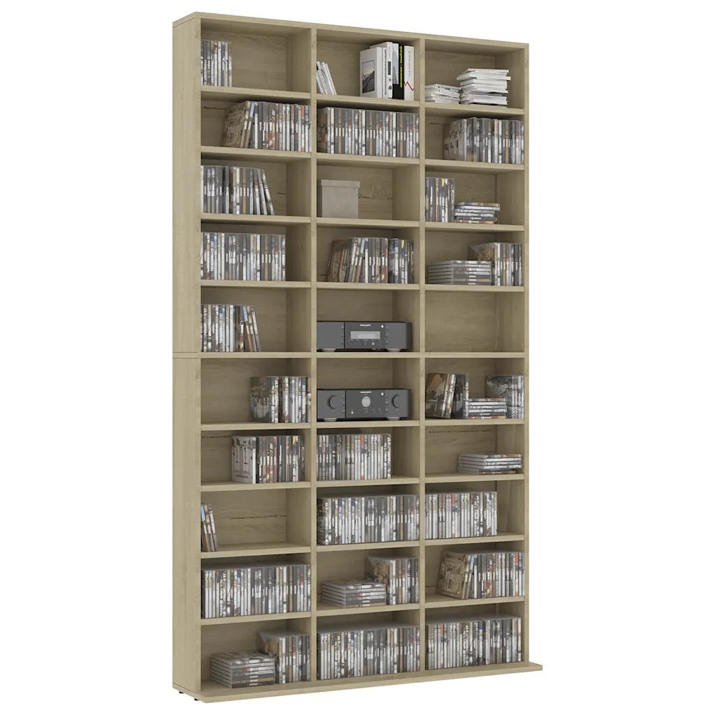 Armadietto TV Rovere Sonoma 102x23x177,5cm in Legno Multistrato 801781