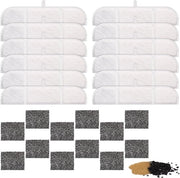 Filtro per acqua per gatti - 12 pezzi Filtro per acqua per gatti per dispositivi wireless - 25 litri con filtri sostitutivi