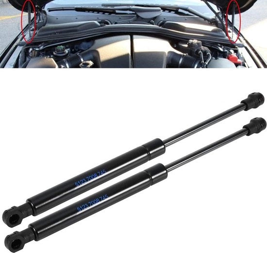 Sostegno motocap 2 pezzi - Serbatoio gas per motocap - Kit di ricambio - Compatibile con E60 E61 M5 - Resistente alle scosse - Materiale duraturo