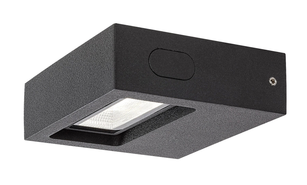 Applique esterna moderna LED 7W Ganges nero Rabalux