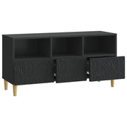 Mobile TV | Armadietto TV | Mobile Porta TV 102 x 34,5 x 50 cm Nero Legno ingegnerizzato