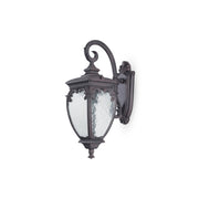 Lampada Da Parete Classica Da Esterno Alluminio Bronzo 1 Luce E27 60W Ip44