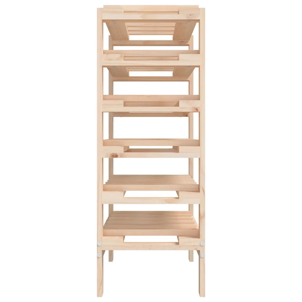 Portavini 61,5x30x82 cm in Legno Massello di Pino CFW1911411