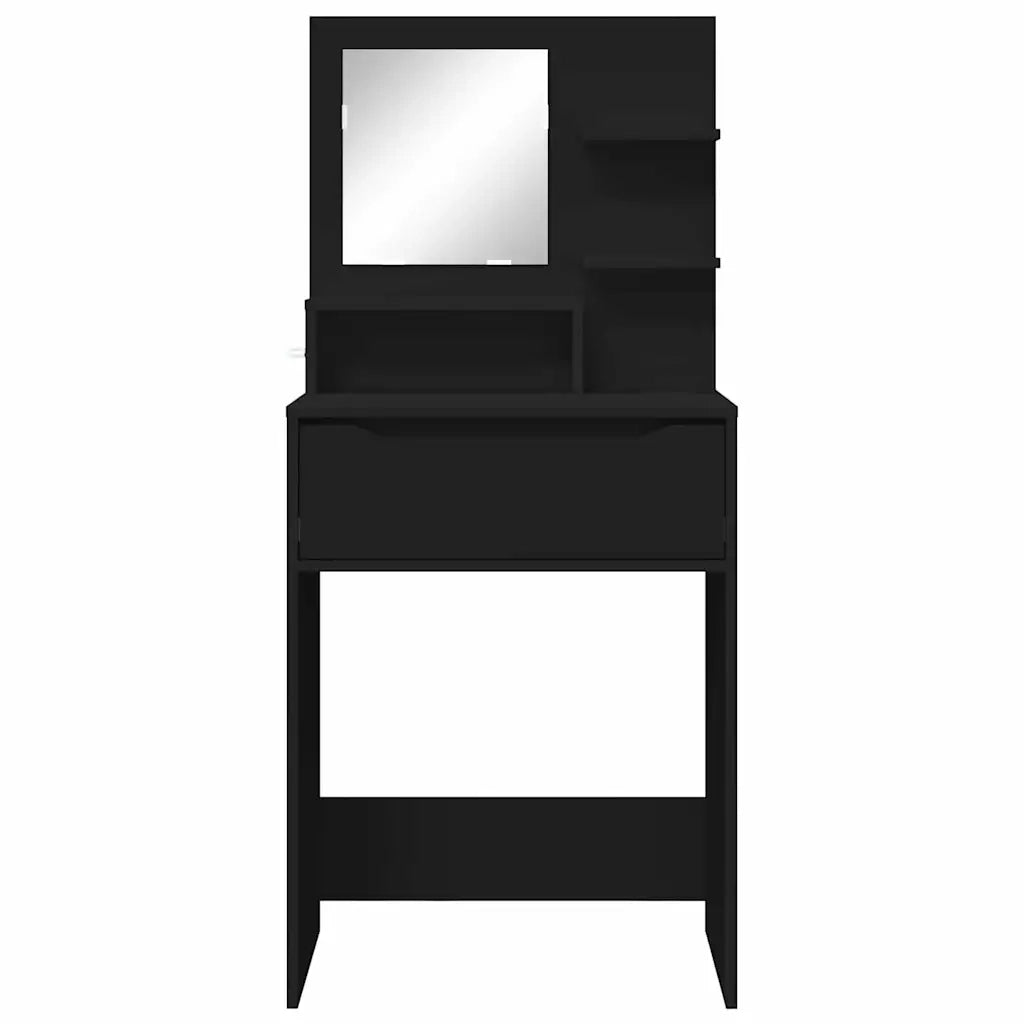 Tavoli da Trucco per Camera da Letto Nero 80 x 39,6 x 135 cm 888998